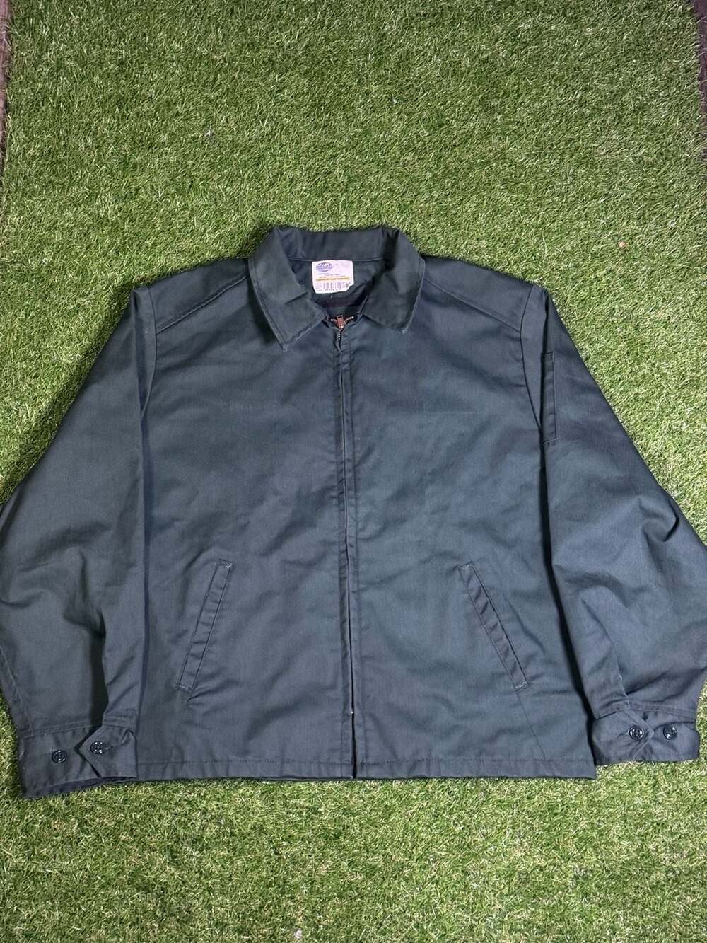 Vintage Riverside Made in USA Workwear Eisenhower Jacket Dark Green